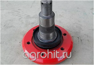 Ось диска БДМ в сборе (с гайкой, шайбой) Воронеж - изображение 1