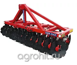 Борона дисковая БДМ 3х2 Н ШК Воронеж - изображение 1